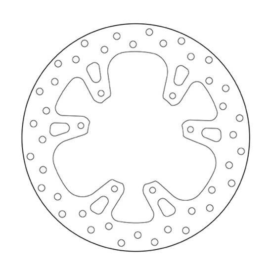 Brake disc Brembo Serie Oro Honda CRF 450 R (02-14) front 68B40796