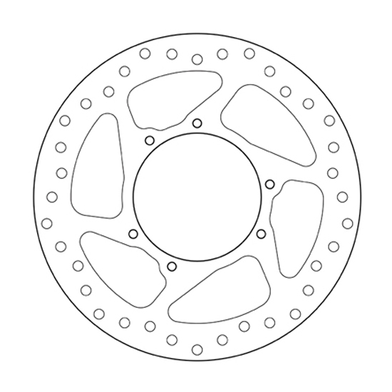 Brake disc Brembo Serie Oro Honda CRF 250 R (15-25) front 68B407N3