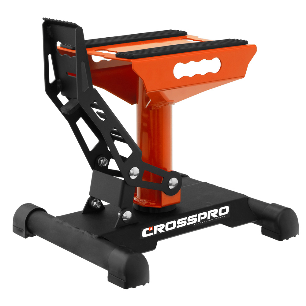 Motorcycle lift stand CrossPro orange PRO