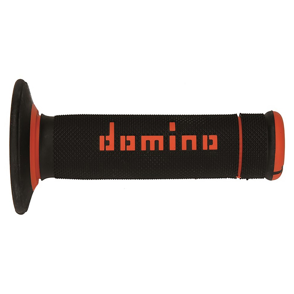 Pair of Grips Domino A020 - black orange A0204540A7