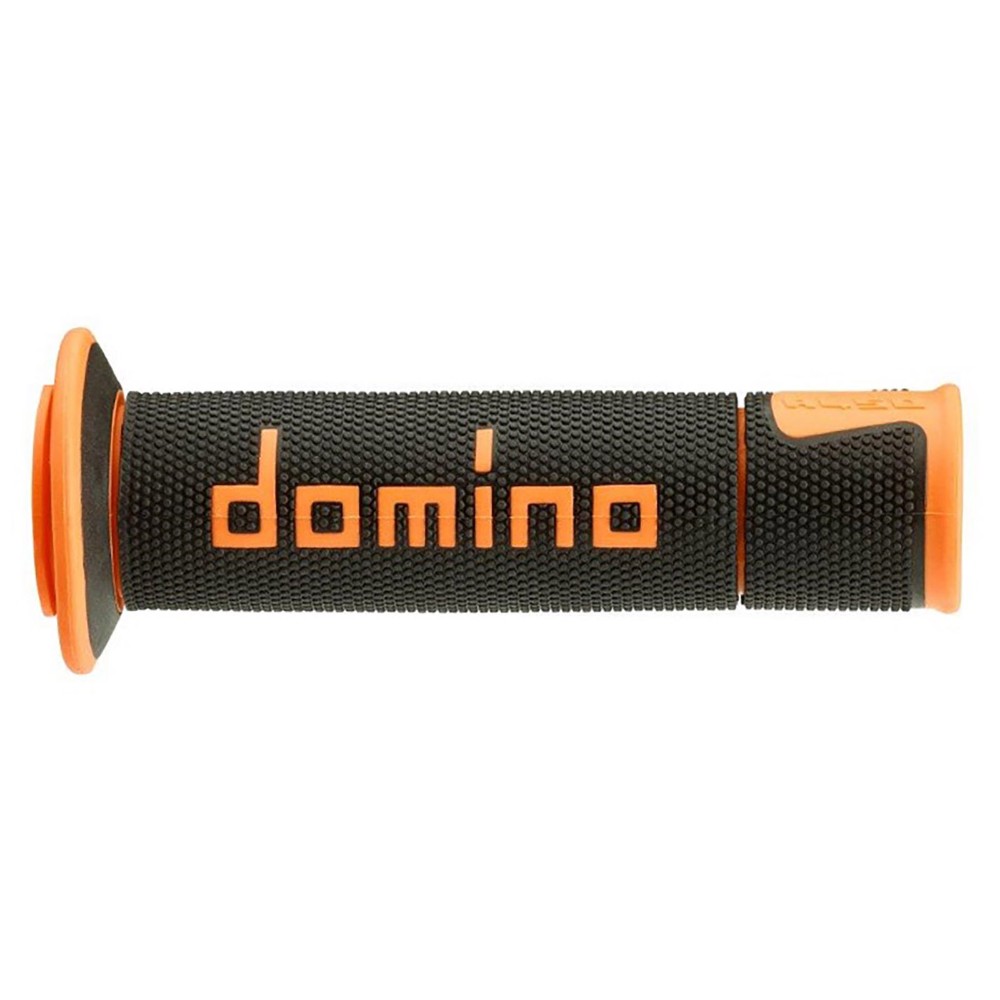 Pair of Grips Domino A450 - black orange A4504540B7