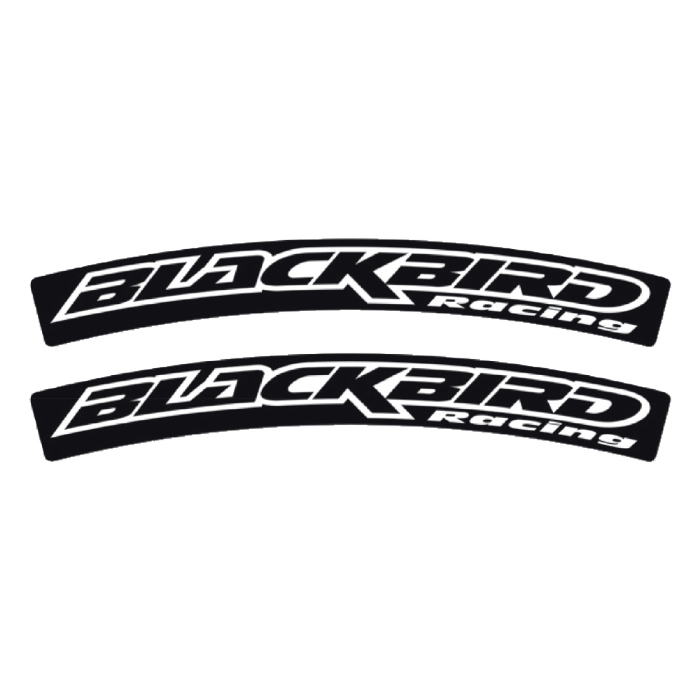 Fender side stickers front universal BL-5006