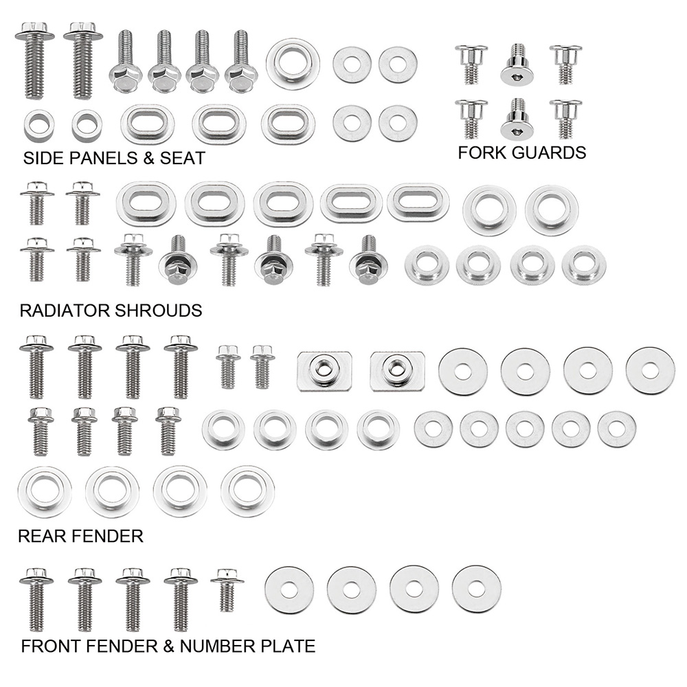 Plastics Screw Kit Yamaha YZ 450 F (18-21) DS89.5206