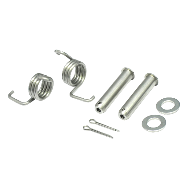 Footpeg Pin Set Fantic 125 XX (22-24) + springs NRTeam DS89.8009