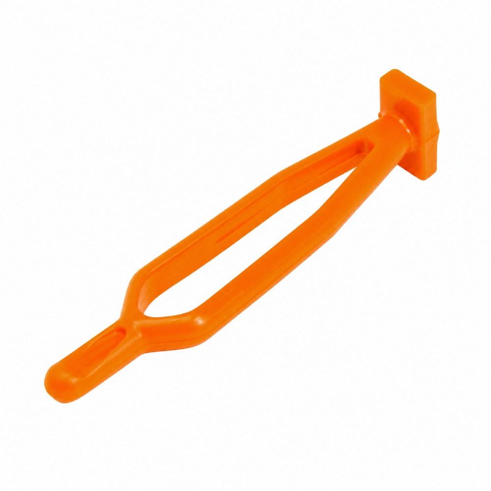 Side stand rubber strap short orange