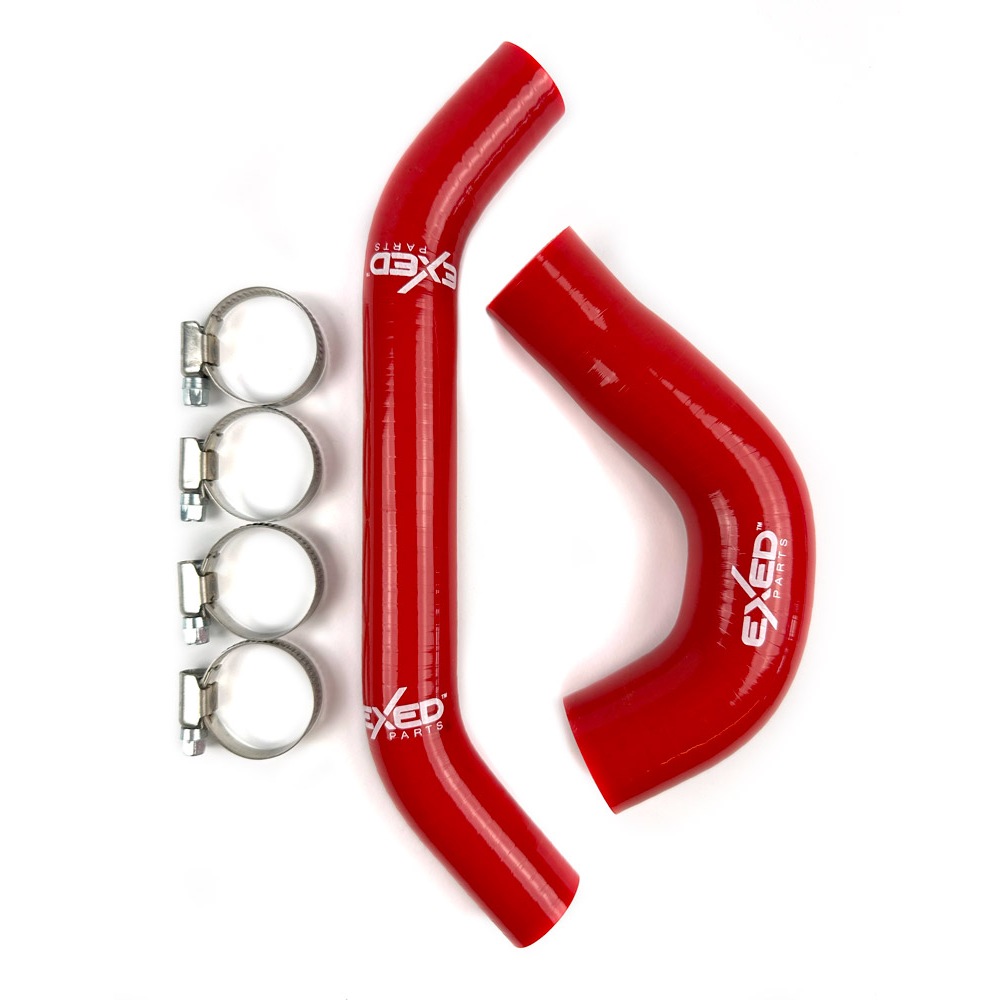 Radiator hoses Gasgas 250 EC (24-26) red - Exed E-SH-K3-R
