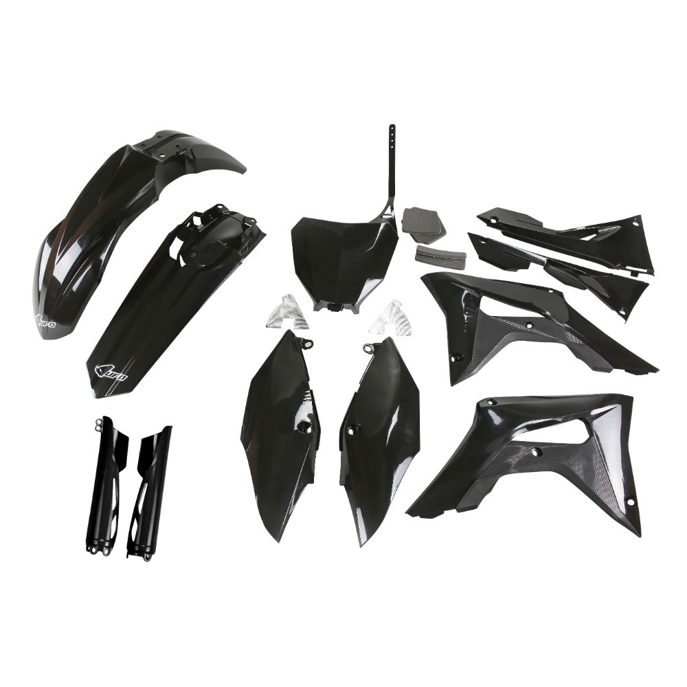 Plastics kit Honda CRF 450 R (17-20) - colour black HOKIT123F-001