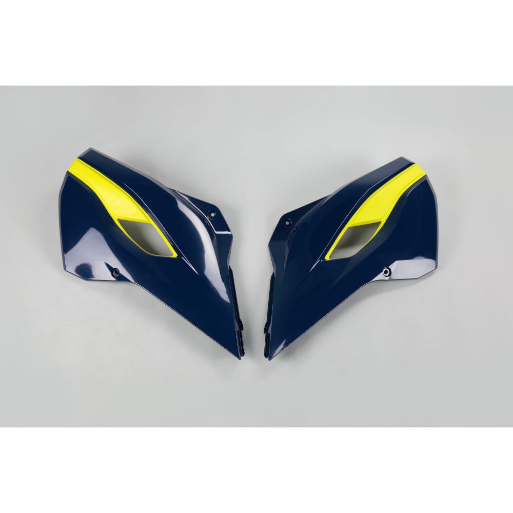 Radiator Shrouds Husqvarna 450 FE (14-16) blue and yellow* HU03353-087