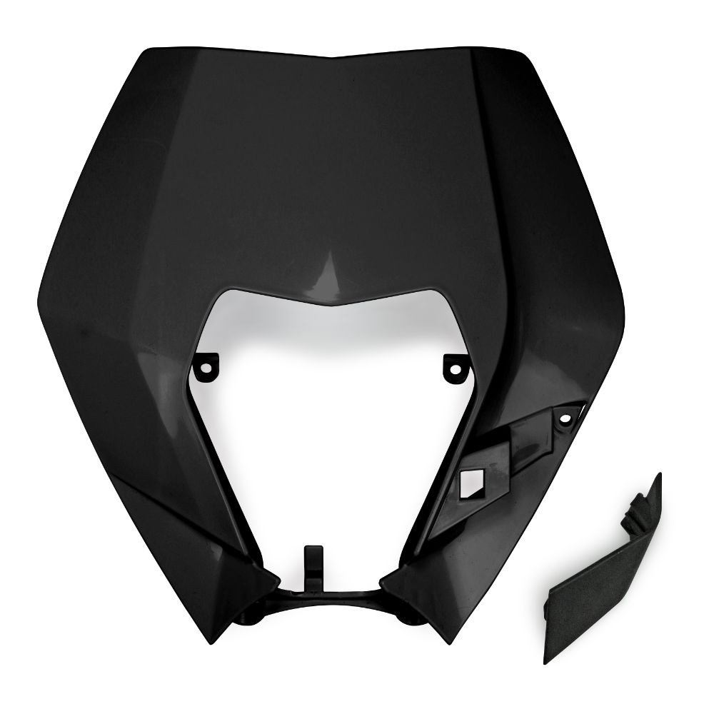 Headlight mask front KTM 250 EXC (09-13) black KT04090-001