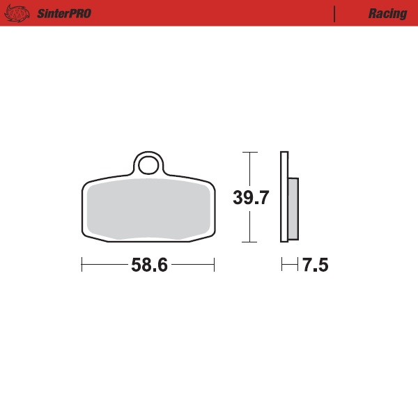 Brake pads Moto Master KTM 85 SX (12-20) front racing MM-097411