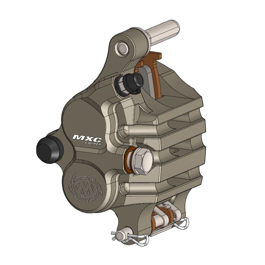 Brake caliper MXC KTM 450 EXC-F (14-25) front MM-210105