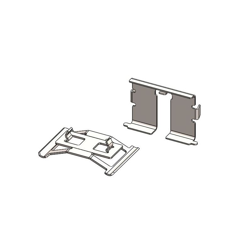 Brake pad retaining clip Husqvarna 250 TC (19-25) rear + metal plate MM-213096