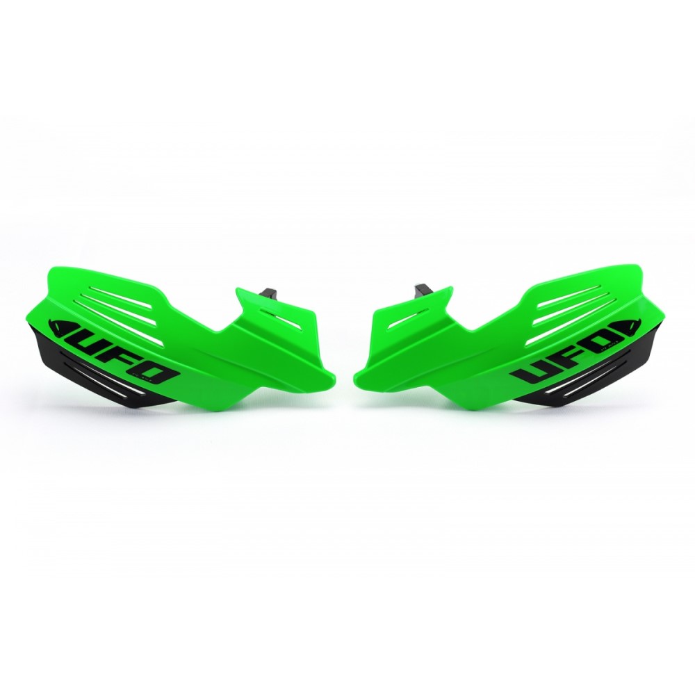 Pair of handguards UFO VULCAN universal neon green