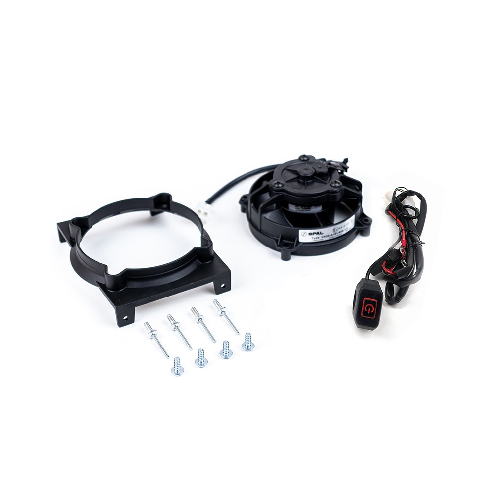 Radiator fan kit Beta RR 300 (13-19) manual SPAL SP-RFS-B1-SR